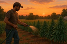 Каннабис в жару: когда полив помогает, а когда мешает